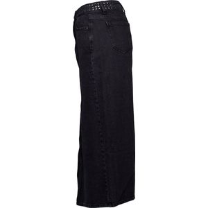 Co'Couture - Denim Rok - Zwart - 100% Katoen