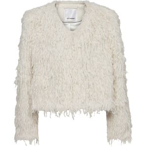 Co'couture - Jas Off White Co Couture Feathercc Jackets Off White 30252