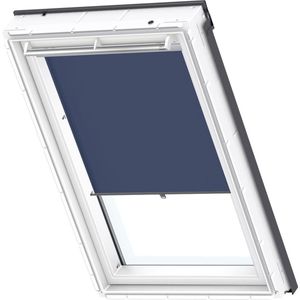 VELUX Lichtdoorlatend rolgordijn Donkerblauw Handbediend met haakjes Type: RHL CK00 9050