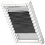 Vouwgordijnen - Grijs - Polyester - Lichtdoorlatend