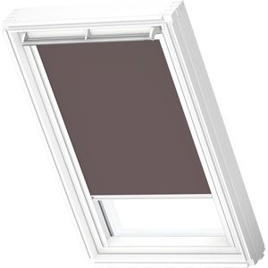 VELUX Origineel Verduisterend Rolgordijn (DKL) Wit Kozijn, P10, Taupe