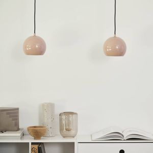Frandsen Ball Metal Hanglamp Ø 18 cm - Nude Glossy