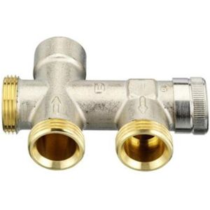 Danfoss RA-KE onderblok 1-pijps 1/2"-3/4". 40mm 013G3366