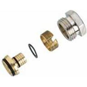 Danfoss koppeling 1/2 x14mm alu pex