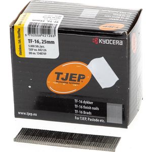 Brad 16G 1.6mm l= 25mm recht RVS (5000)