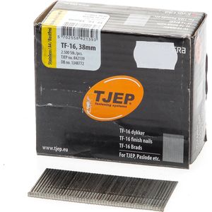 Tjep - Recht - Spijkers - Roestvaststaal - Diameter 1.6mm - Lengte 38mm - Inhoud 2500