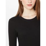 Shirt - Dagna - Effen - Katoen - Lange Mouw - Slanke Pasvorm