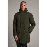 Matinique - Deston - Tussenjas - Donkergroen - Licht Gevoerd, Ritssluiting, Capuchon