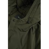 Matinique - Deston - Tussenjas - Donkergroen - Licht Gevoerd, Ritssluiting, Capuchon