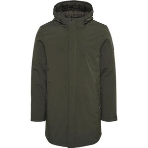 Matinique - Deston - Tussenjas - Donkergroen - Licht Gevoerd, Ritssluiting, Capuchon