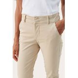 Part Two - Chino Broek - Beige - Katoen - Regular Fit