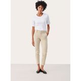 Part Two - Chino Broek - Beige - Katoen - Regular Fit