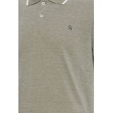 Trui - Effen - Katoen - Knoopsluiting - Polokraag - Kwartmouw