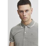 Trui - Effen - Katoen - Knoopsluiting - Polokraag - Kwartmouw