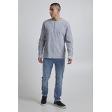 Blend - Jet - Jeans - Mid-blue - Slim Fit, Riemlussen, Leren Merklabel, Steekzakken