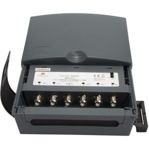 TRIAX DISEQC SWITCH 4/1 - 4 SAT + 1 TERR. IN X 1 UIT