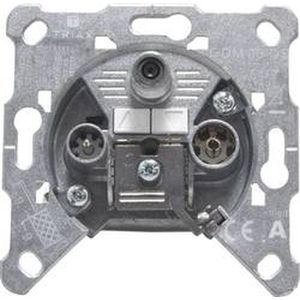 Triax GDM 10 Antennedoos Data, FM, TV Inbouw (in muur) Doorvoerdoos