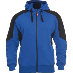 FE Engel Galaxy Hoodie Sweater 8820-233 - Surfer Blauw/Zwart 73720
