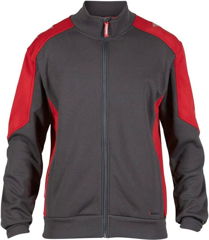 FE Engel Galaxy Vest 8830-233 - Antraciet/Tomaat Rood 79757 - L