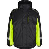 Engel - Cargo - Winterjack - Zwart / Hi-vis Geel - Waterdicht en Ademend