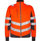 Engel - Safety 1158-237 - Softshell Jack - Hi-vis Orange / Anthracite Grey