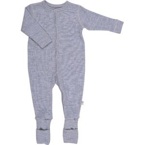 Joha - Schlafoverall - Lichtgrijs - Baby - Met Voeten - 80