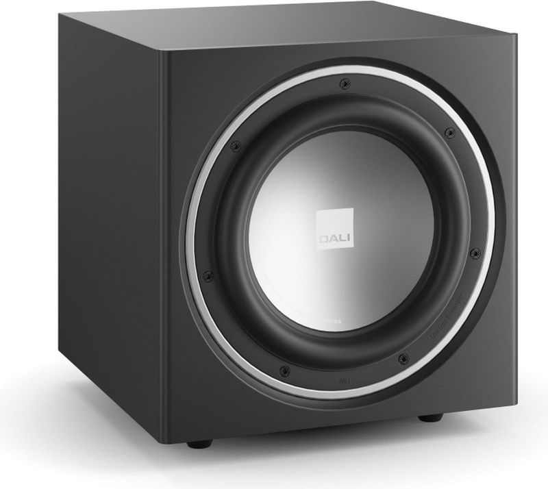 DALI - SUB E-9 F - Subwoofer - Zwart - Aluminium - 220 Watt