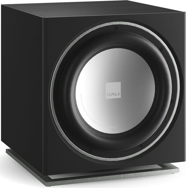 DALI - SUB E-12 F - Subwoofer - Zwart - Aluminium