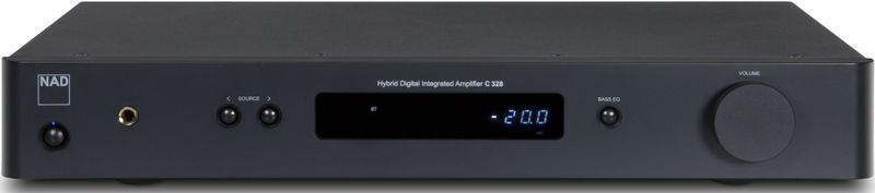 NAD - C 328 - Digitale Versterker - Zwart - 2x 50W