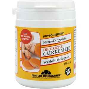 Nature Drugstore Organic Turmeric Vegetable Capsules  150 stk.