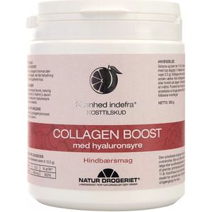 Natur Drogeriet Collagen-Boost med Hyaluronsyre - Hindbærsmag 350 g