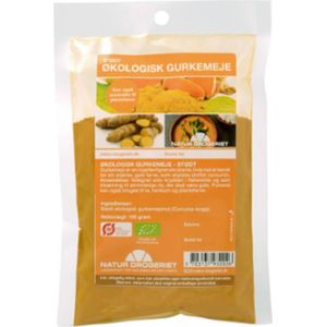 Natur Drogeriet Stødt Økologisk Gurkemeje 100 g