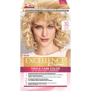L'Oréal Paris Excellence Creme Hair Color 10 Extra Light Blonde 1 st