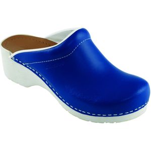 Danclog - Admiral OB - Zorgklomp - Zwart - Leer - Hittebestendige Zool