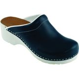 Danclog - Indigo OB - Zorgklomp - Blauw - Leer en Polyurethaan