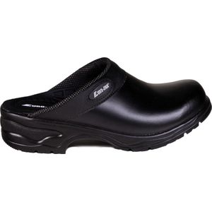 Eurodan - E1860 Lennart - Open Hak - Zwart - PU FLEX - Binnenvoering Leer