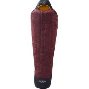 Nordisk Oscar -10° Mummy Slaapzak M, zwart/rood