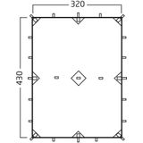 Nordisk Voss 14 Si Tarp