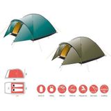 Grand Canyon Topeka koepeltent voor 2 personen, ultralicht, waterdicht, klein, trekkingtent, camping, outdoor, blauw