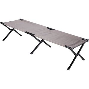 Grand Canyon Topaz Camping Bed M campingbed, opvouwbaar, van aluminium, campingbed, opvouwbaar, voor buiten, valk (bruin)