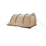 Grand Canyon Helena 5 Tunneltent voor 5 personen, familietent/groepstent met twee slaapgedeeltes, Mojave Desert (beige)