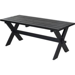 Tafel vuren geimpregneerd - Nostalgi zwart 76 x 177 x 72 cm