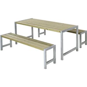 Planken tuinset vuren geimpregneerd - Plankesaet x 186 x cm
