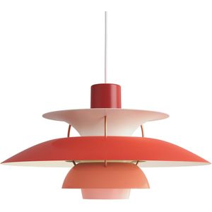 Louis Poulsen - PH 5 Pendelleuchte Farben Von Rot