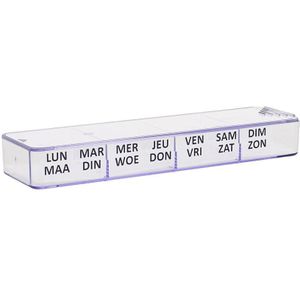 Medidose Pillendoos 1 Week Zakmodel Doos