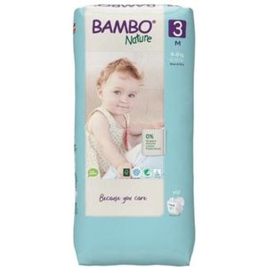 Bambo Nature Luiers Maat 3 (4-8 kg) 52 stuks