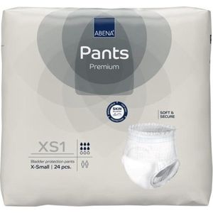 Abena Pants Premium 1 XS - 1 pak van 24 stuks