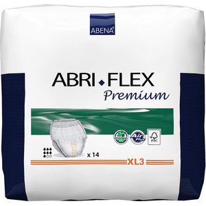 Abena Abri-Flex XL3 - Incontinentiebroekjes voor Mannen en Vrouwen - Matig tot Zwaar Urine verlies - Eenmalig Gebruik - 14 stuks