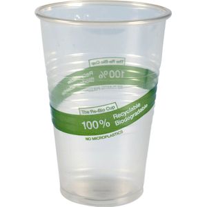 Cyrus drinkglas 20cl 100 stuks - Drinking glass, ABENA Gastro, Re-Bio, 9.8cm, Ø7cm, 20 cl, 23 cl, clear, PP, biodegradable