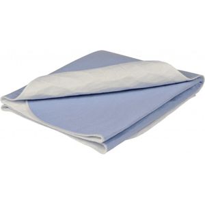 Abena Abri-Soft Wasbare Incontinentie Onderlegger - 1 Incontinentie Matrasbeschermer met Handvaten - Onderlegger voor op bed - 75 x 85 cm